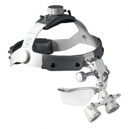 Лупа офтальмологическая бинокулярная HR 2.5х, рабочее расстояние 520 мм на шлеме Professional L с защитой S-Guard с пр.
